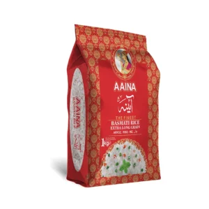 Aaina Basmati Rice Extra Long Grain (Chawal) 1Kg