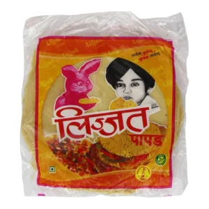 Lijjat Black Pepper Poppadums 200G